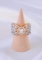 Luxe Bow-Tie Statement Ring (Yellow Gold) RING02181