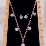 Luxe Link Diamond Set (Rose Gold) NEC001989