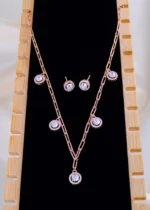 Luxe Link Diamond Set (Rose Gold) NEC001989