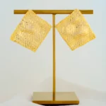 Luxe Luster Earrings (Yellow Gold) EAR001806