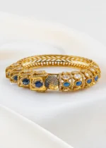 Maharaja Sapphire color Luxe Bracelet (Yellow Gold) BRA002449 - Image 2