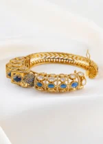Maharaja Sapphire color Luxe Bracelet (Yellow Gold) BRA002449 - Image 3