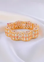 Maharani Glow Kundan Bangle (Yellow Gold ) BRA002161