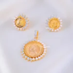 Maharani Pearl Accent Set (Yellow Gold) PSET02279
