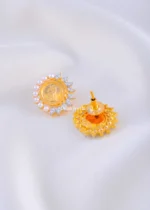 Maharani Pearl Accent Set (Yellow Gold) PSET02279 - Image 4