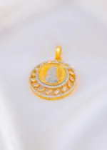 Majestic Orbit American Diamond Set (Yellow Gold) PSET02281 - Image 3