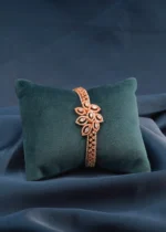 Marquise Floral Bracelet (Yellow Gold) BRA000656 - Image 3