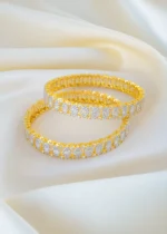Marquise Radiant Bangles (Yellow Gold) BAN001495 - Image 2