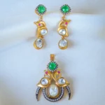 Mayur Fusion Pendant Set (Dual Plating) PSET01343