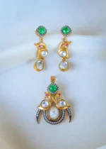 Mayur Fusion Pendant Set (Dual Plating) PSET01343