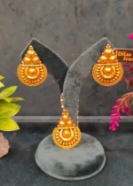 Mayur Temple Choker Set  with Mangtika- NEC04032305 - Image 3