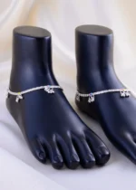 Meher Ghungroo Payal (Silver) ANK001840 - Image 3