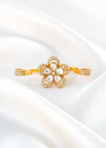 Meher Polki Spark Ring (Yellow Gold) RING02508