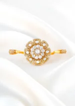 Meherbaan Floral Statement Ring (Yellow Gold) RING02509