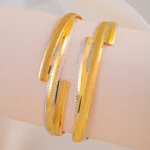 Metro Chic Bangles (Dual Plating) BAN001932