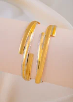 Metro Chic Bangles (Dual Plating) BAN001932