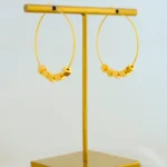 Midas Whisper Hoops (Yellow Gold) EAR001825
