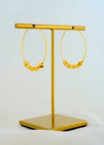 Midas Whisper Hoops (Yellow Gold) EAR001825