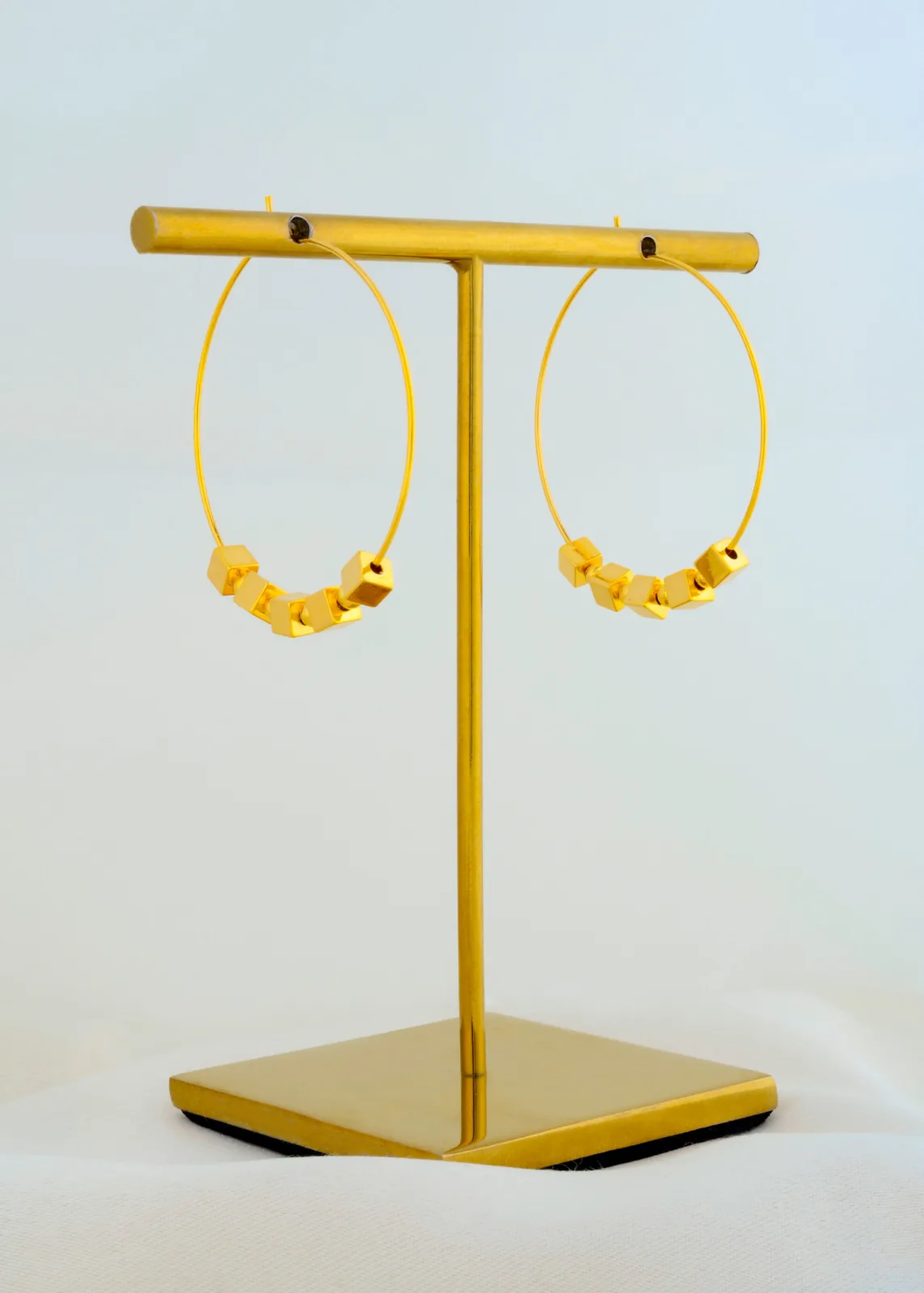 Midas-Whisper-Hoops-Yeloow-Gold-EAR001825a Midas Whisper Hoops (Yellow Gold) EAR001825 - Image 1