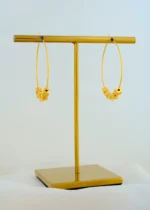 Midas Whisper Hoops (Yellow Gold) EAR001825 - Image 3