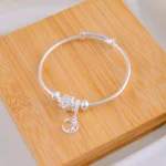 Moonbeam Magic Baby Bangle (Silver) BABY01865