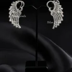 Moonfall Fringe Earrings (Silver) EAR002556