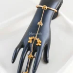 Moonlight Grace Hand Harness Haathphool (Yellow Gold) ACC002602