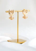 Moonlit Mandala Dangler (Yellow Gold) EAR002514 - Image 4