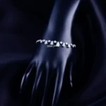 Moonlit Pearls Bracelet (Silver) BRA002216