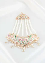 Multi Color Gold Plated Jadau Passa- ACC002810 - Image 2