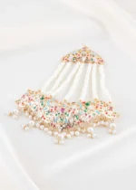 Multi Color Gold Plated Jadau Passa- ACC002810 - Image 3