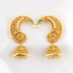 Multi Color Gold Plated Traditional Earrings- EAR002881