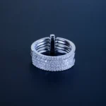 Multiple Band Finger ring (Silver) RING01235