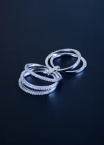 Multiple Band Finger ring (Silver) RING01235 - Image 3