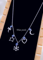 Mystic Charms Evil Eye Necklace (Silver) NEC002147 - Image 2