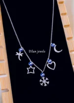 Mystic Charms Evil Eye Necklace (Silver) NEC002147 - Image 3