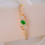 Mystic Green Cuff (Yellow Gold) BRA001880