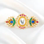 Navrang Kundan Ring (Yellow Gold) RING02510