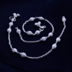 Nazaakat Anklet Set (Silver) ANK001875
