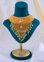 Nitya Choker Set (Antique Gold) NEC002151 - Image 3