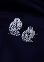 Noor Cascade Pendant Set (Silver) PSET02419 - Image 3