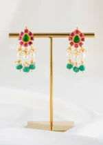Noor Chand Necklace Set (Yellow Gold) NEC002719 - Image 3