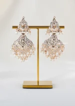 Noor Pearl Heritage necklace set (Micron Gold) NEC002622 - Image 3