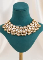Noor Royale necklace set (Yellow Gold) NEC002615 - Image 2
