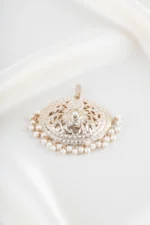 Noor-e-Pearl Pendant Set (Yellow Gold) PSET02159 - Image 2