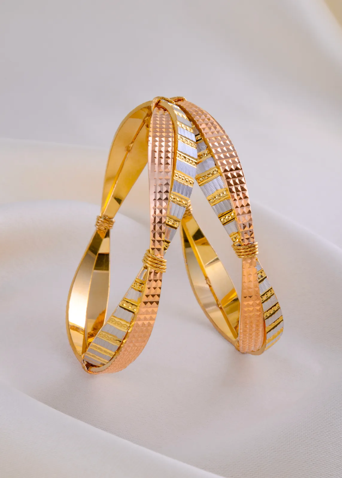 Noor-e-Zewar-Tri-Color-Plated-BAN001963a Noor-e-Zewar (Tri-Color Plated) BAN001963 - Image 1