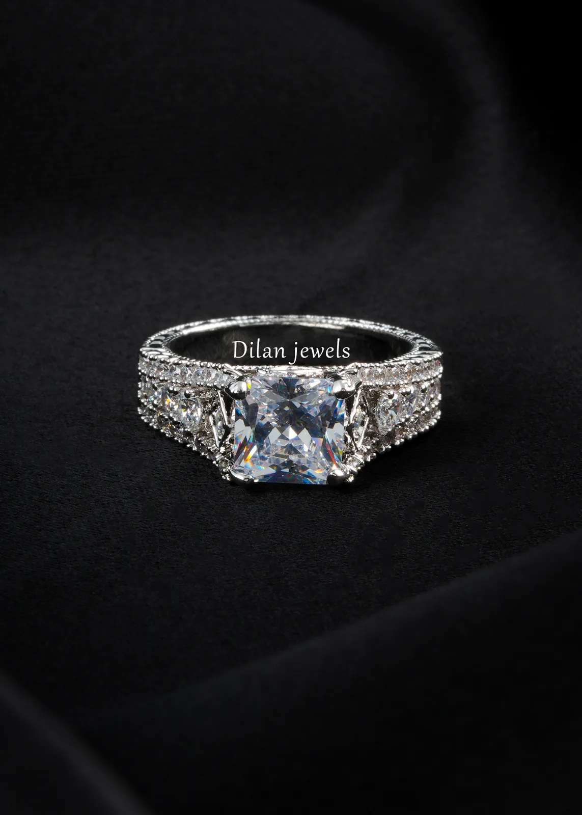 Nova-Elegance-Ring-Silver-RING02569 Nova Elegance Ring (Silver) RING02569 - Image 1