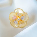Opalescence Flower Ring (Tricolor) RING01383