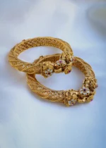 Openable Elephant Kadas (Antique Gold) BAN000985