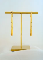 Opulent Orbit Hoops (Yellow Gold) EAR001811 - Image 2